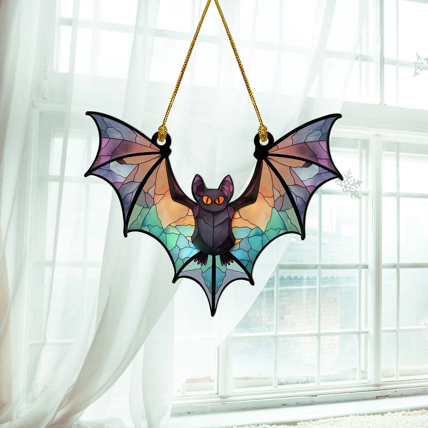 Hanging Bat Acrylic Ornament