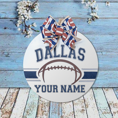 Football American Door Hanger